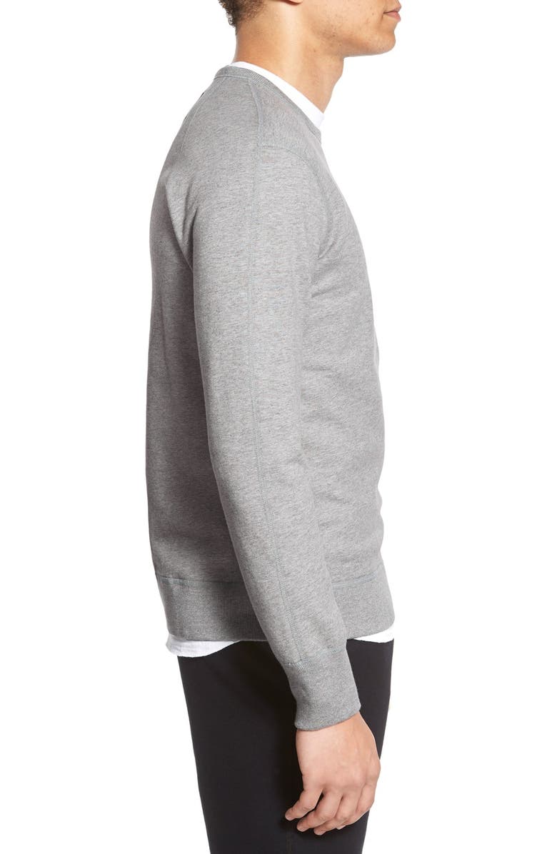 Reigning Champ Midweight Cotton Terry Crewneck Sweatshirt, Alternate, color,