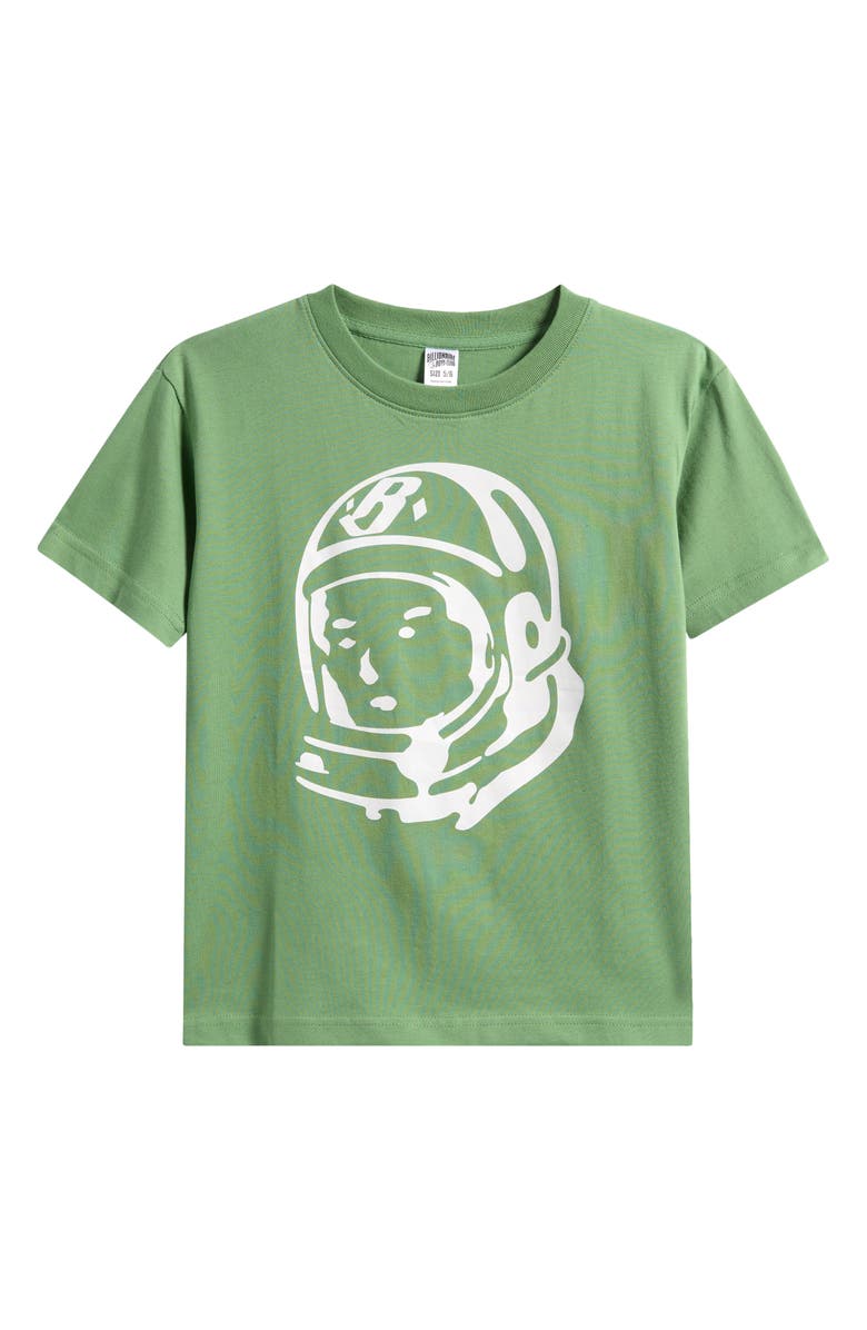 Billionaire Boys Club Kids' Helmet Head Cotton Graphic T-Shirt, Main, color, Mineral Green