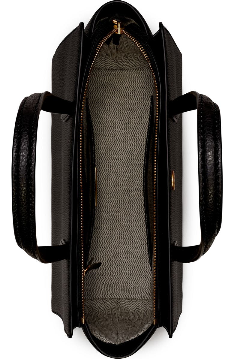 Tory Burch Robinson Small Leather Tote, Alternate, color,