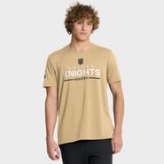FANATICS Men's Fanatics Gold Vegas Golden Knights Authentic Pro Rink Tech T-Shirt