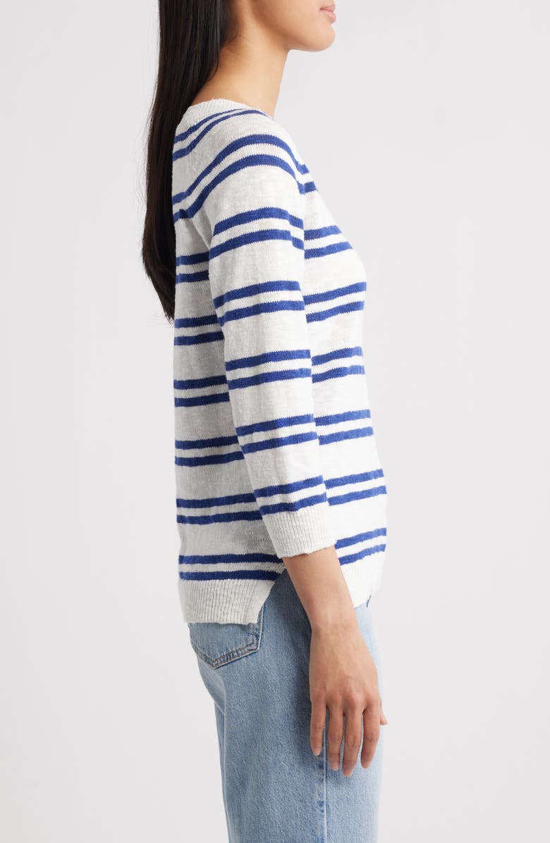Hatley Stripe Crewneck Sweater, Alternate, color, 