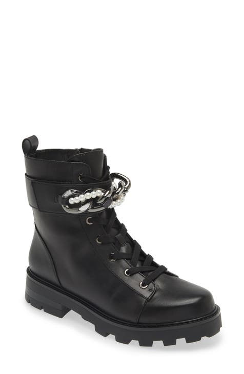 Maxi Chain Lug Sole Boot (Women)