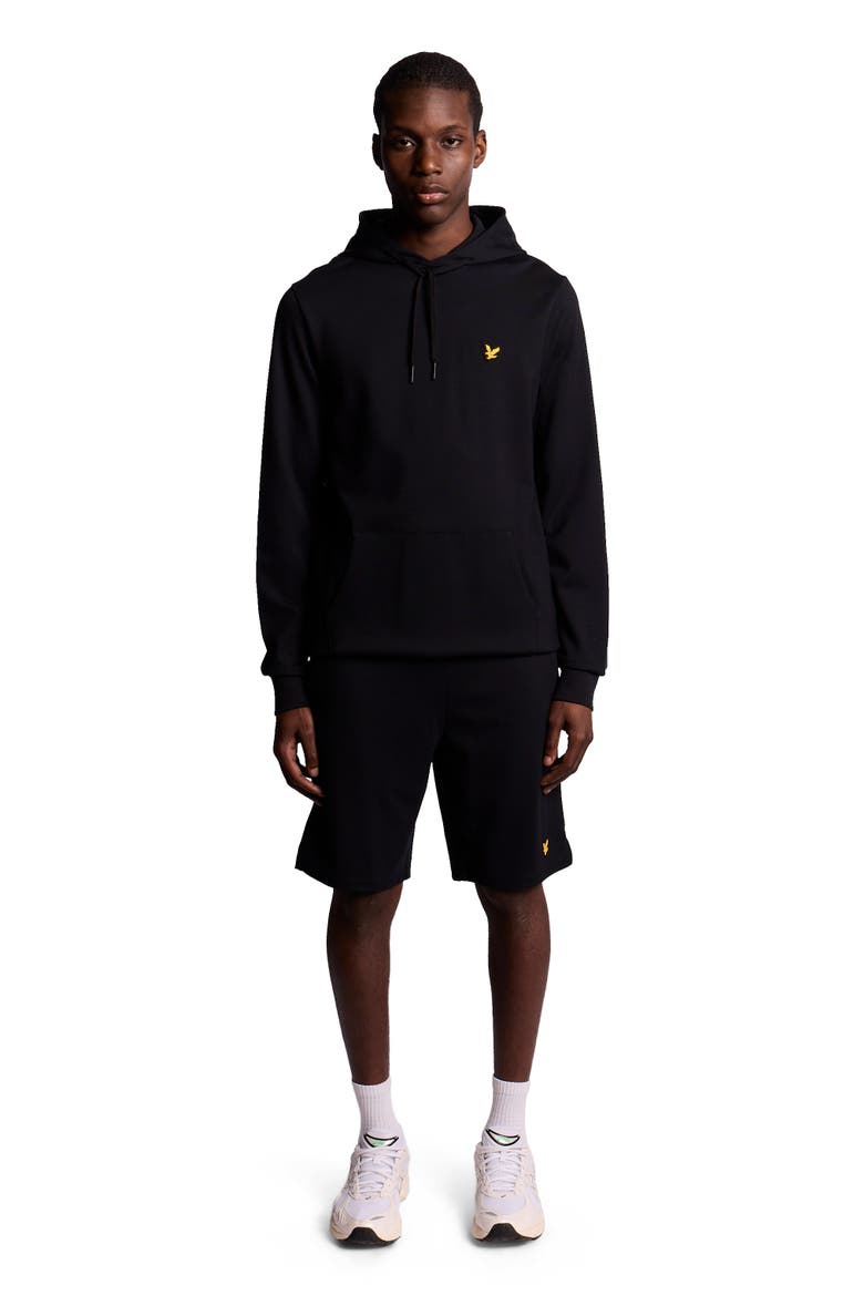 Fly Fleece Long Sleeve Hoodie, Main, color, Jet Black