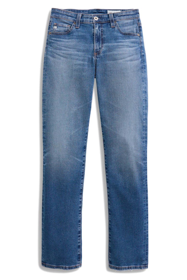 Mari Mid Rise Slim Straight Leg Jeans, Alternate, color, TINSELTOWN