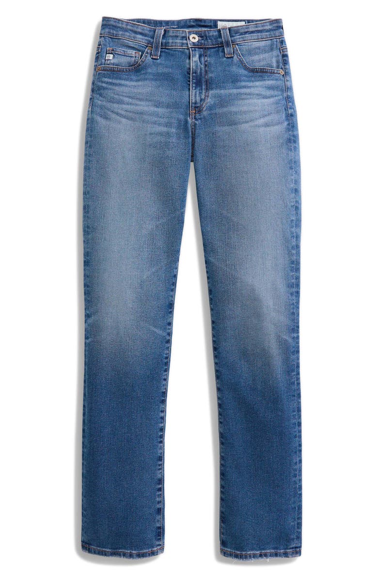 AG Mari Mid Rise Slim Straight Leg Jeans, Alternate, color, Tinseltown