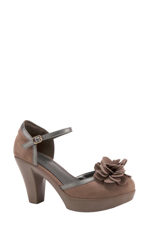 Winner Ankle Strap Pump (Women)