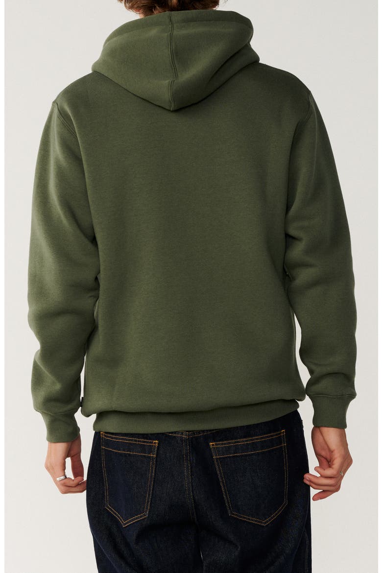 Classic Surf Hoodie, Alternate, color, DARK OLIVE