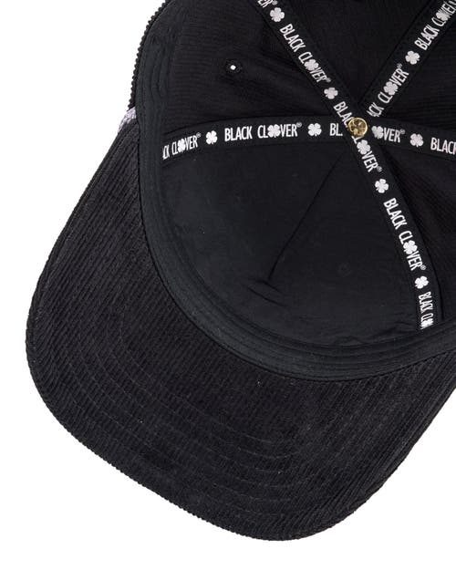 Black Clover Cord Upside Down Luck 2 Hat In Blue
