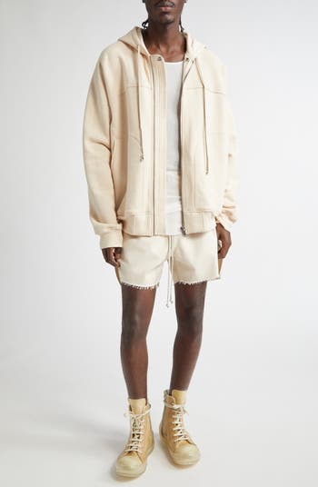 Windbreaker Cotton Zip Hoodie
