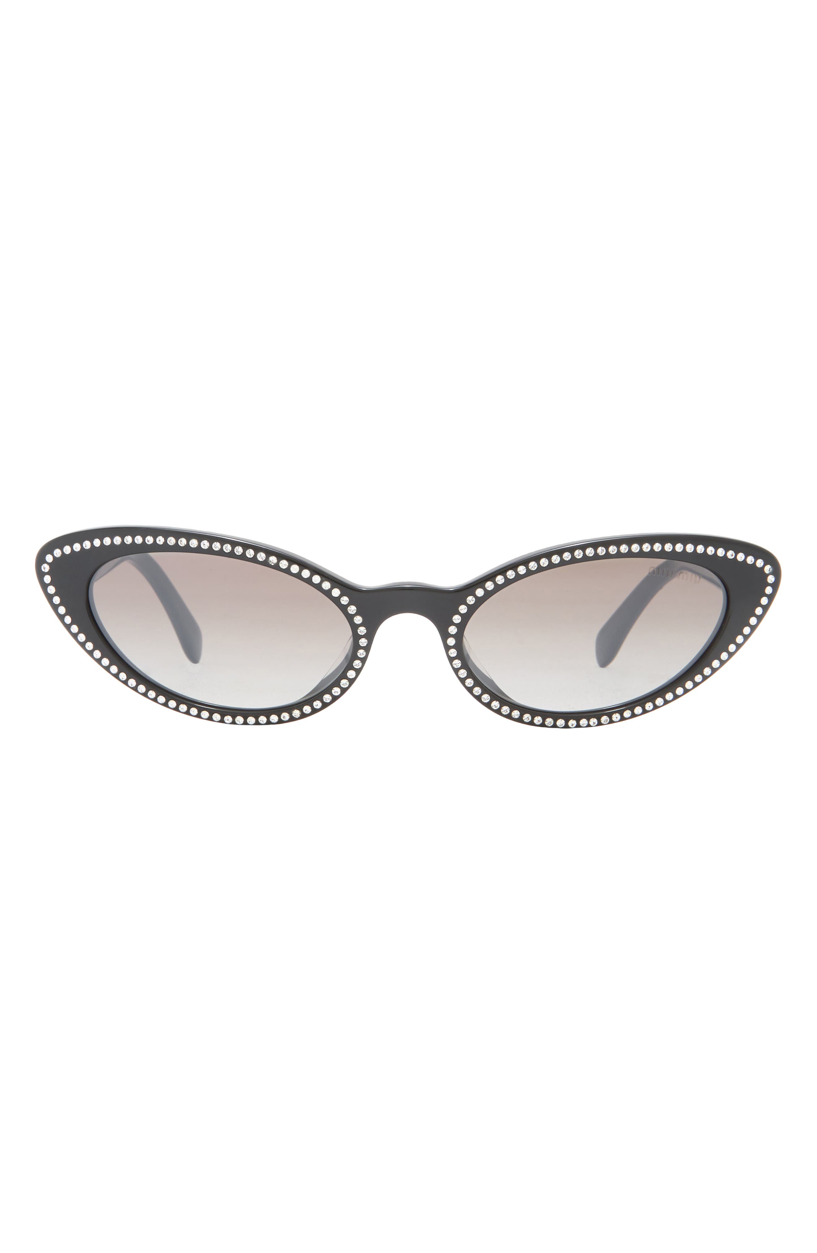 Miu Miu 53mm Cat Eye Sunglasses