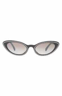 Miu Miu 53mm Cat Eye Sunglasses