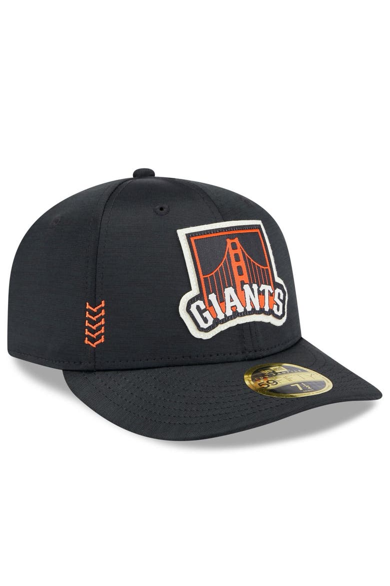 Men's New Era  Black San Francisco Giants 2024 Clubhouse Low Profile 59FIFTY Fitted Hat, Alternate, color, Black