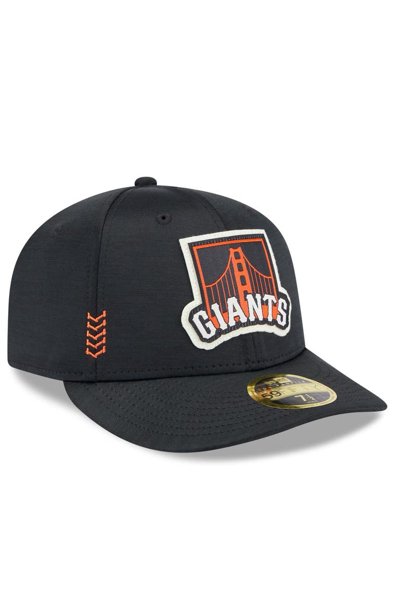 New Era Men's New Era Black San Francisco Giants 2024 Clubhouse Low Profile 59FIFTY Fitted Hat, Alternate, color, Black