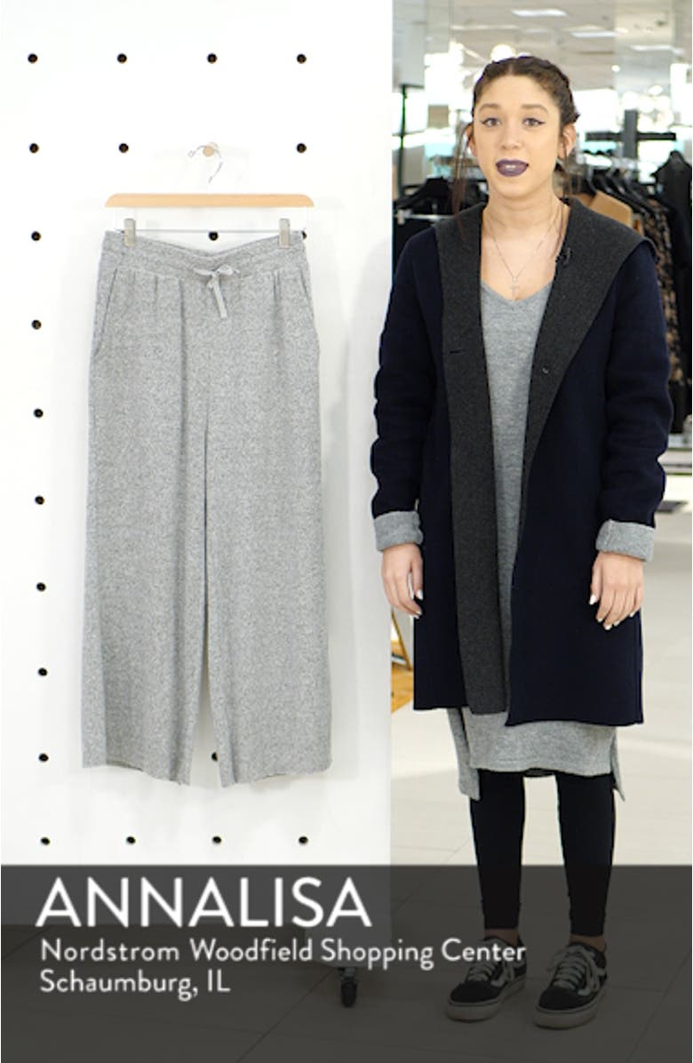 Knit Crop Wide Leg Pants, sales video thumbnail