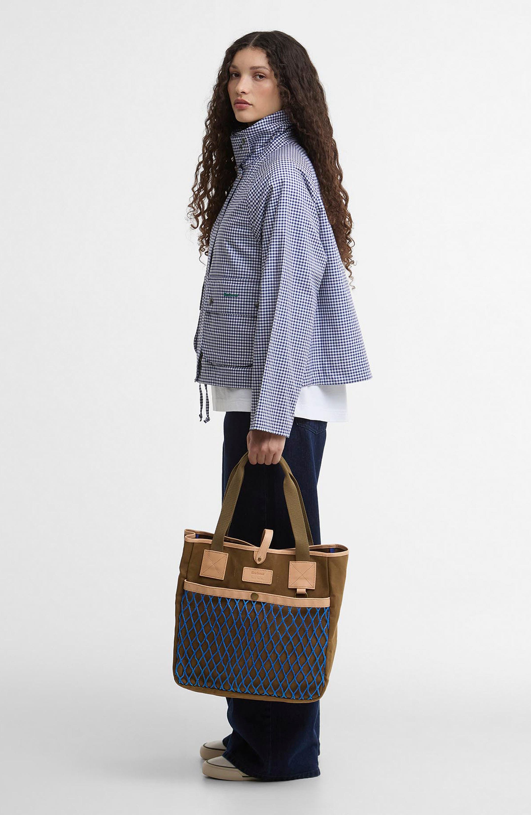 Barbour x Paul Smith Tote, Alternate, color, Dark Sand