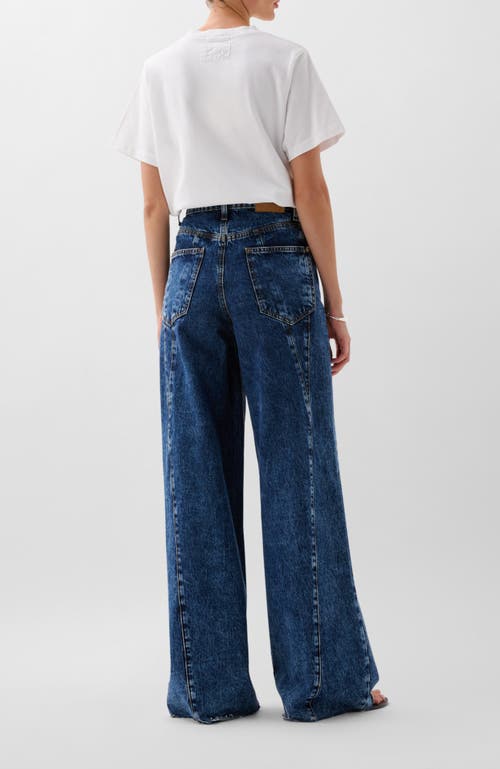 Scalpers New Curvy Denim Pant In Blue
