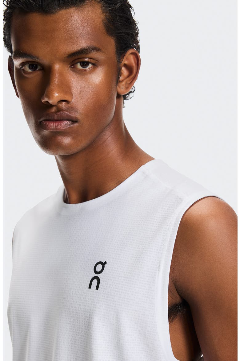 Court Performance Tennis Tank, Alternate, color, WHITE