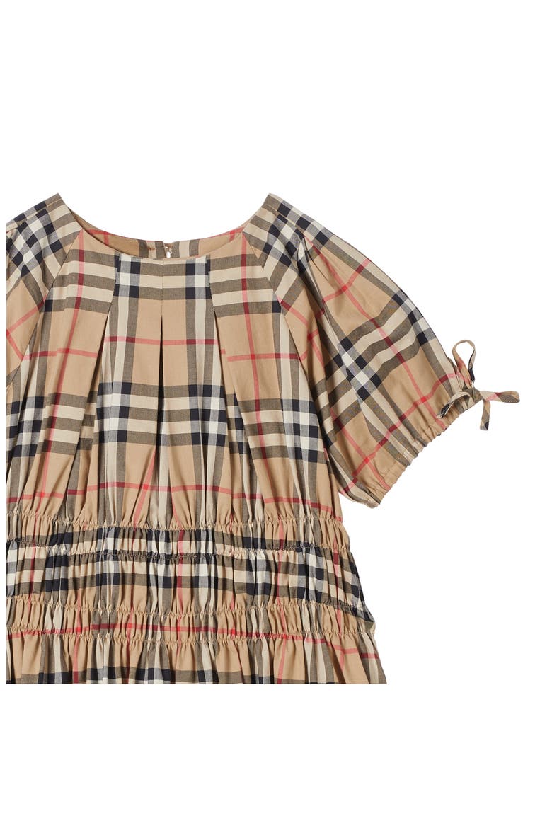 Joyce Archive Smocked Dress, Alternate, color, ARCHIVE BEIGE