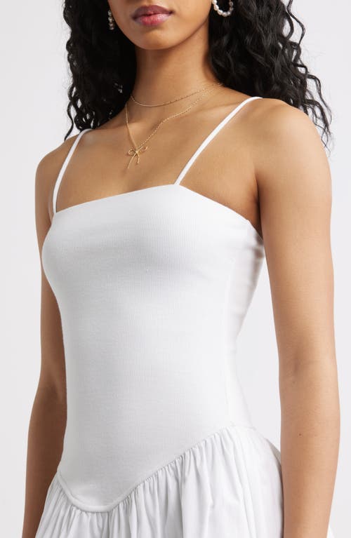 Bp. Drop Waist Bubble Minidress