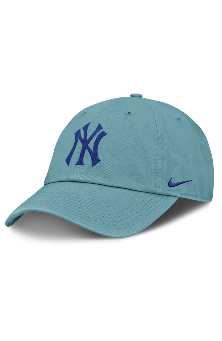 Nike Men's Nike  Turquoise New York Yankees Father's Day Club Adjustable Hat, Main, color, 