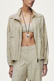 Nocturne Jacquard Bomber Jacket
