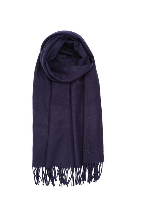 Shine Pinstripe Scarf