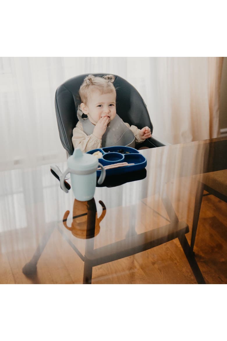 Set - Silicone Feeding Set, Alternate, color, Navy