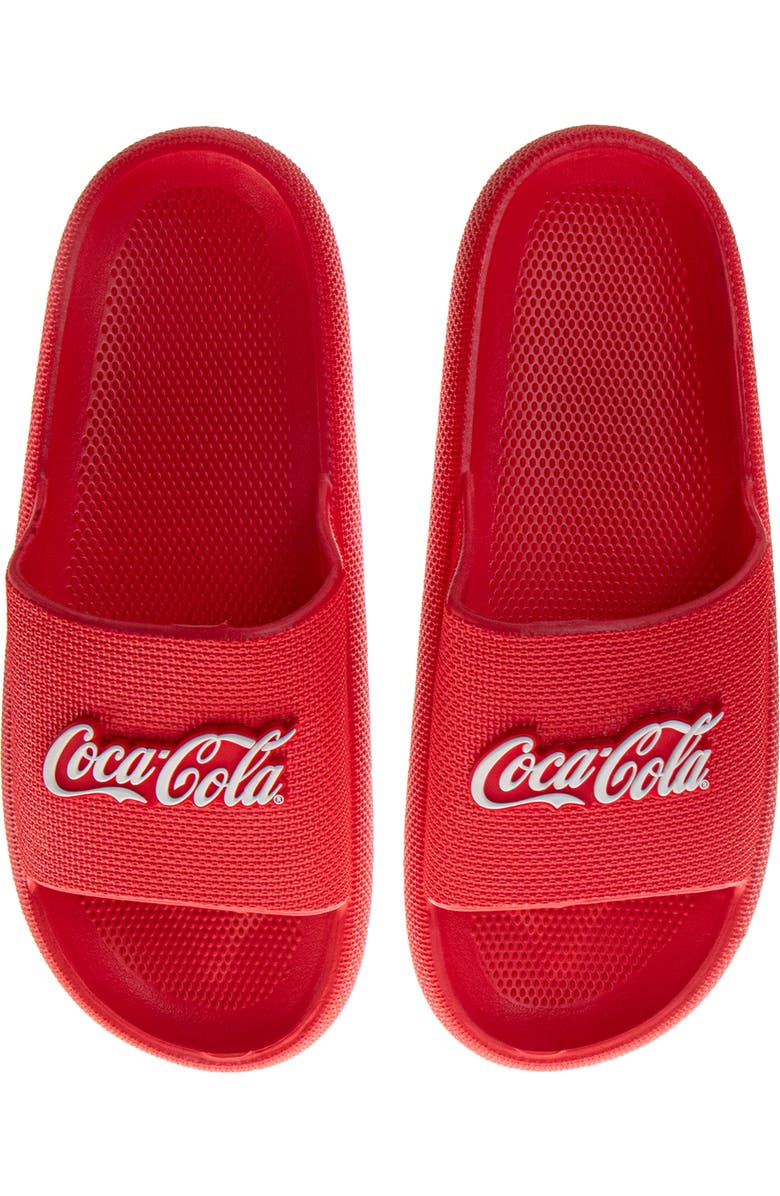 Coca Cola Coca-Cola Pillow Slide Sandal, Alternate, color,