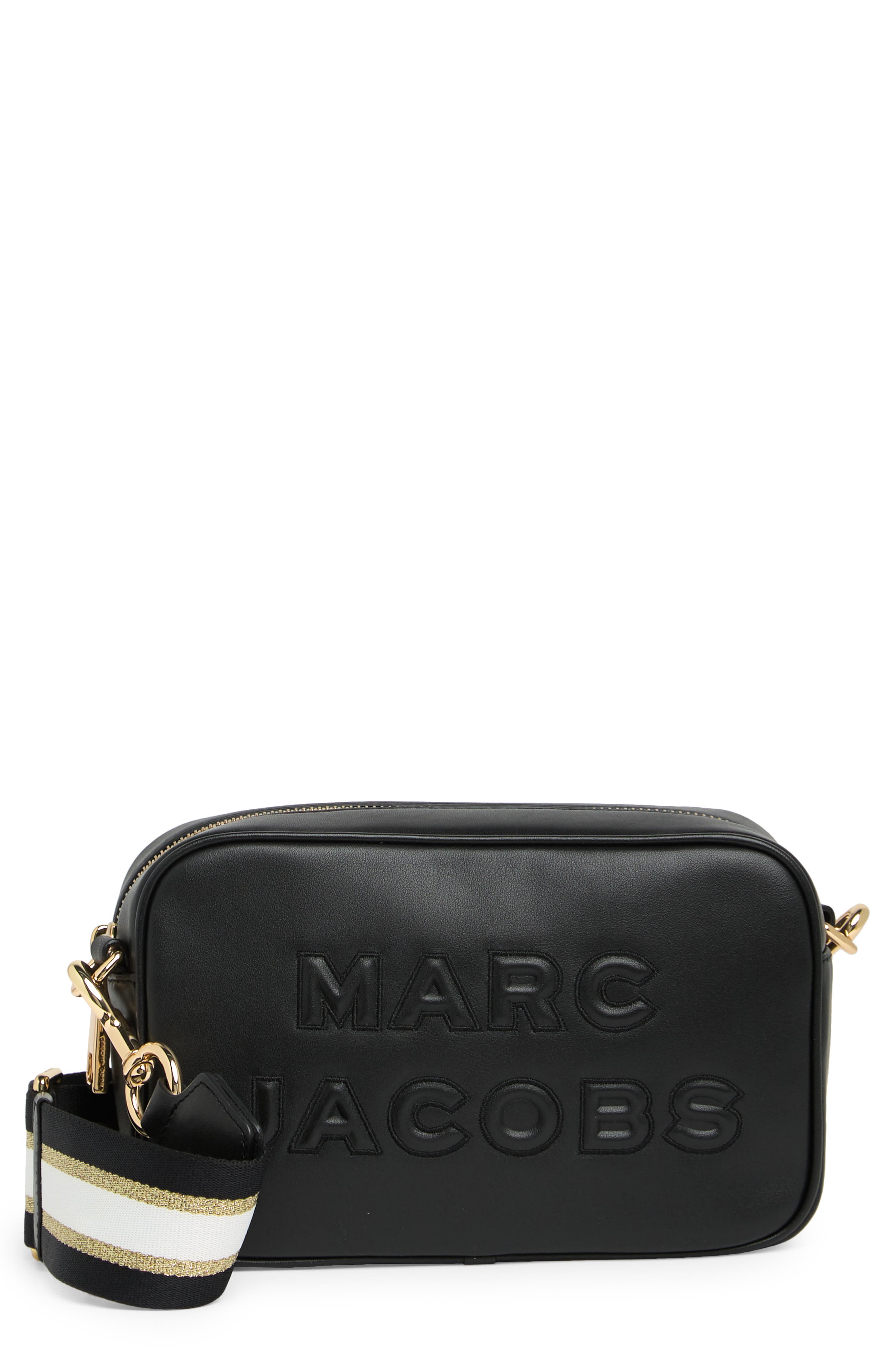 Marc Jacobs Flash Leather Camera Crossbody Bag, Main, color, 