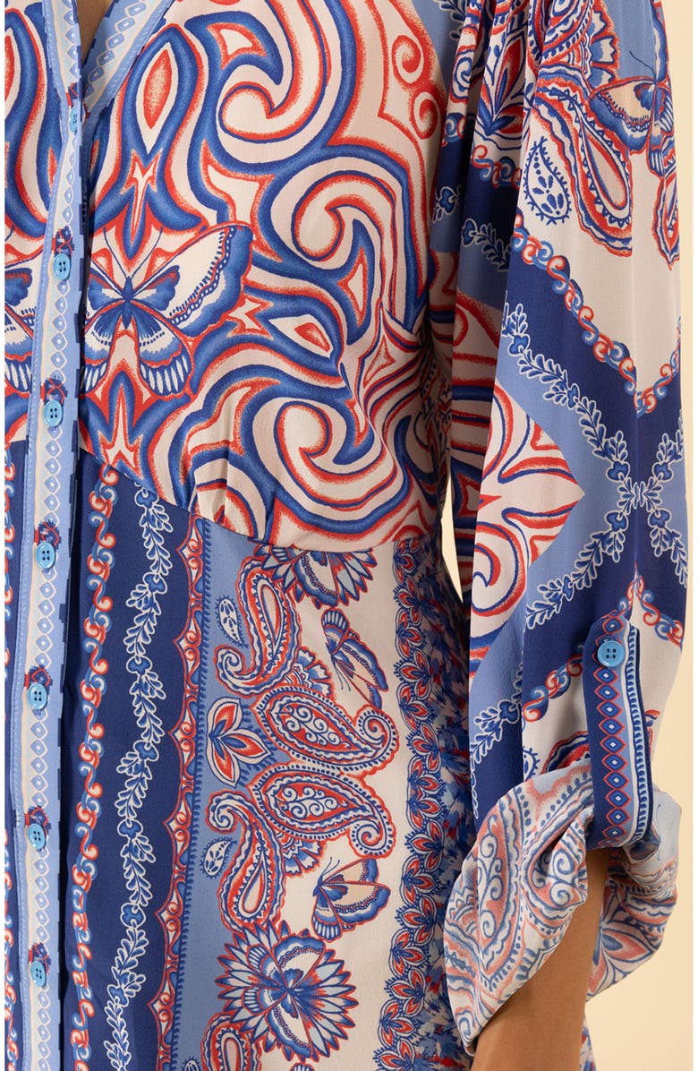 Hale Bob Hadlee Silk Dress, Alternate, color,