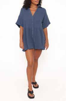 Winny Crinkle Cotton Romper