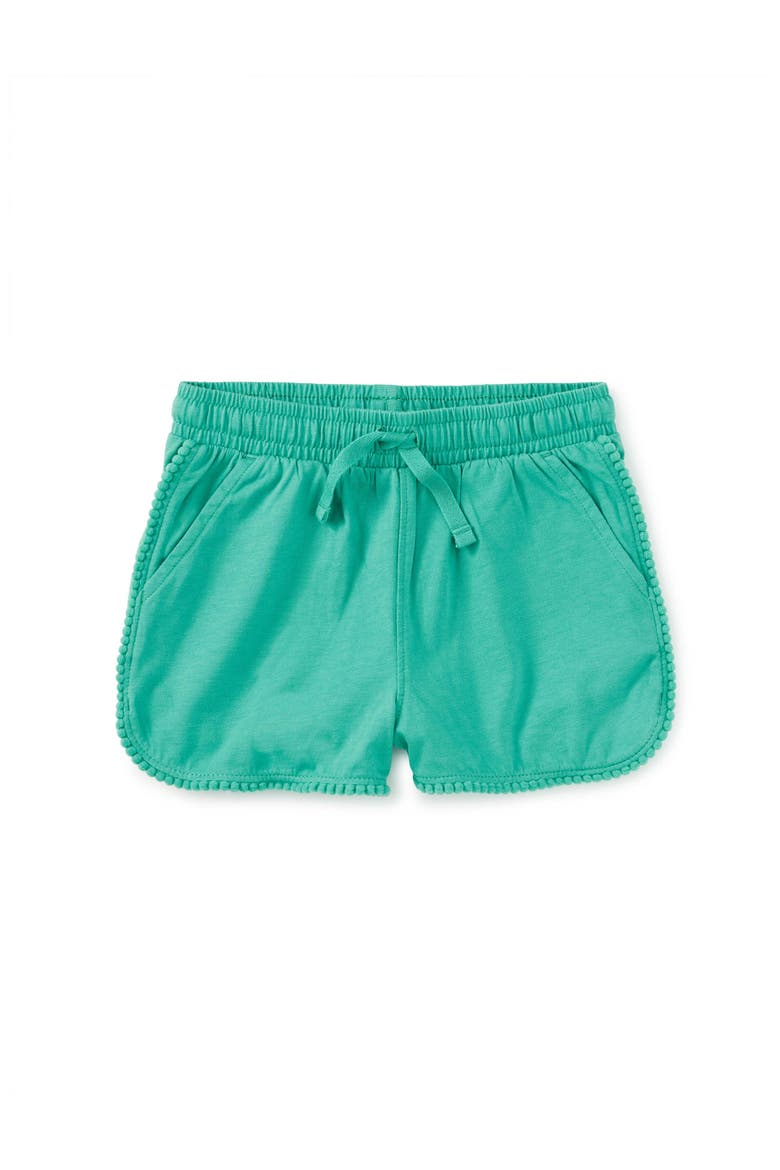 Pom-Pom Shorts, Main, color, GLAZE BLUE