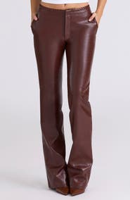HOUSE OF CB Adara Faux Leather Pants