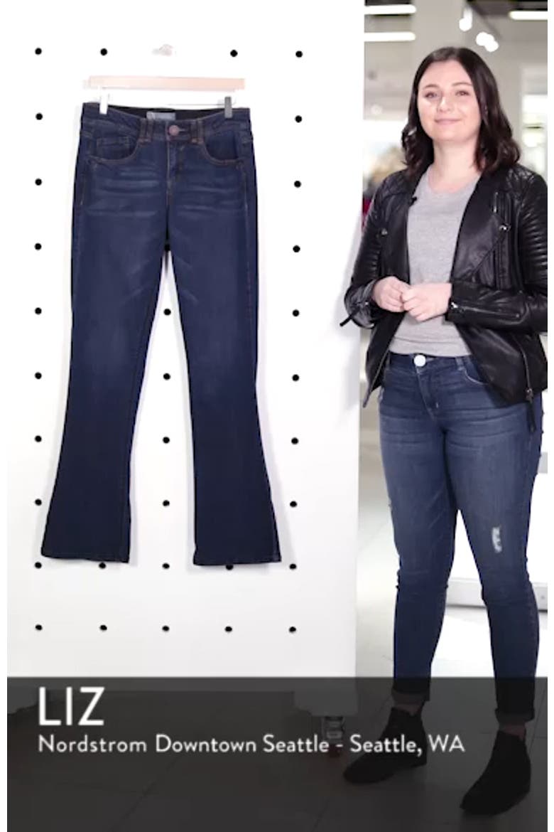Ab-Solution Itty Bitty Bootcut Jeans (Nordstrom Exclusive) video