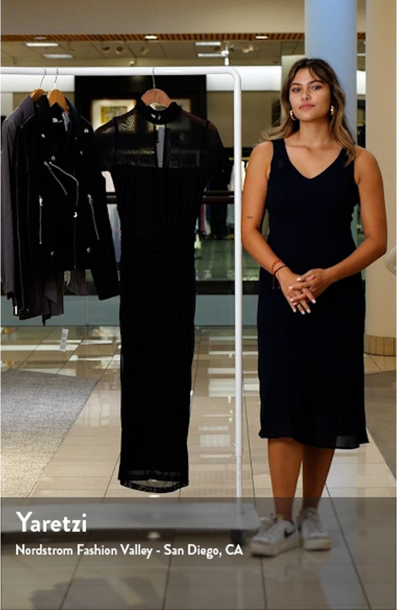 Amanda Uprichard Dominique Mesh Sheath Dress | Nordstrom