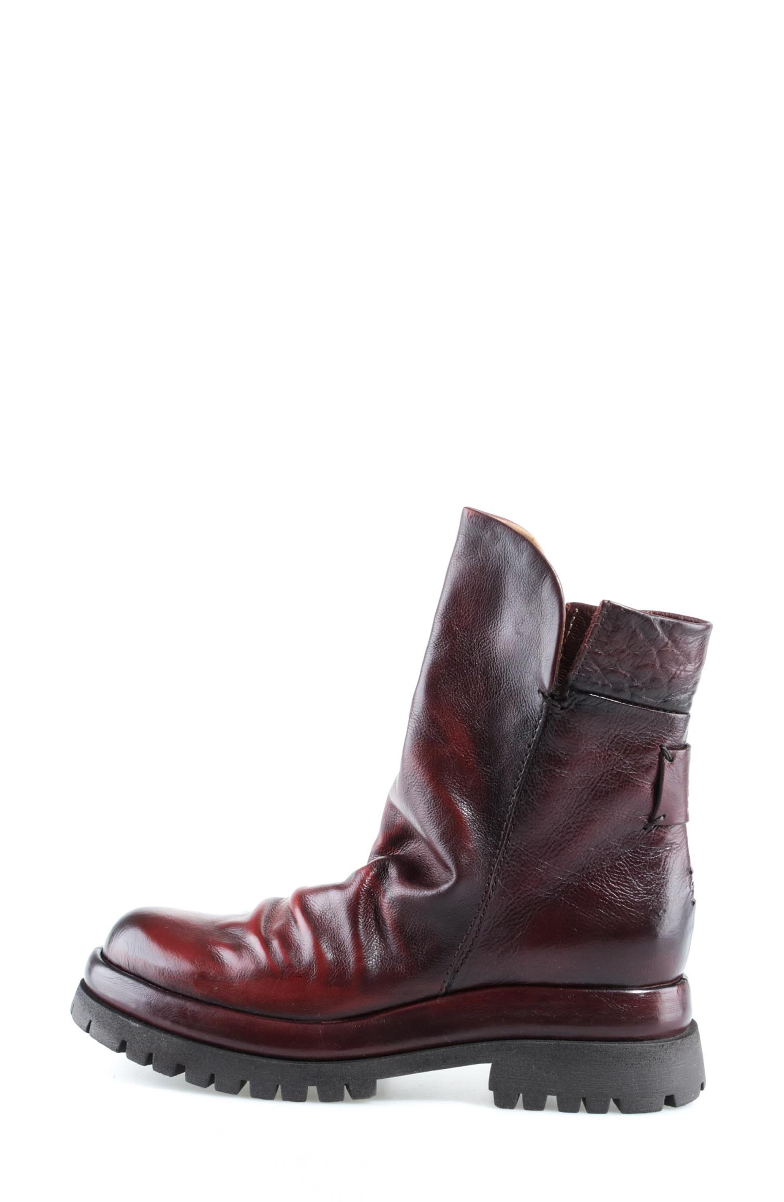 Dempsey Leather Boot, Alternate, color, BURGUNDY