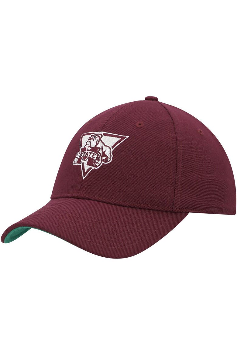 Men's adidas Maroon Mississippi State Bulldogs Vault Slouch Flex Hat, Main, color, Maroon