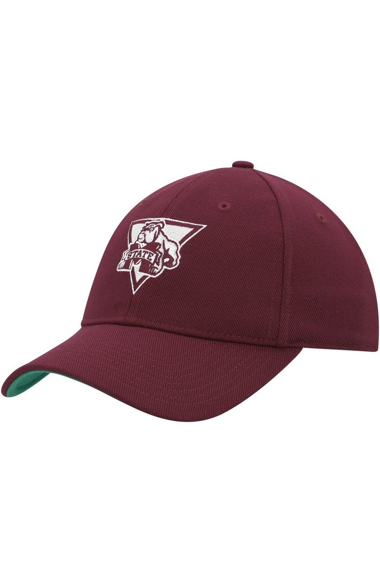 adidas Men's adidas Maroon Mississippi State Bulldogs Vault Slouch Flex Hat, Main, color, Maroon