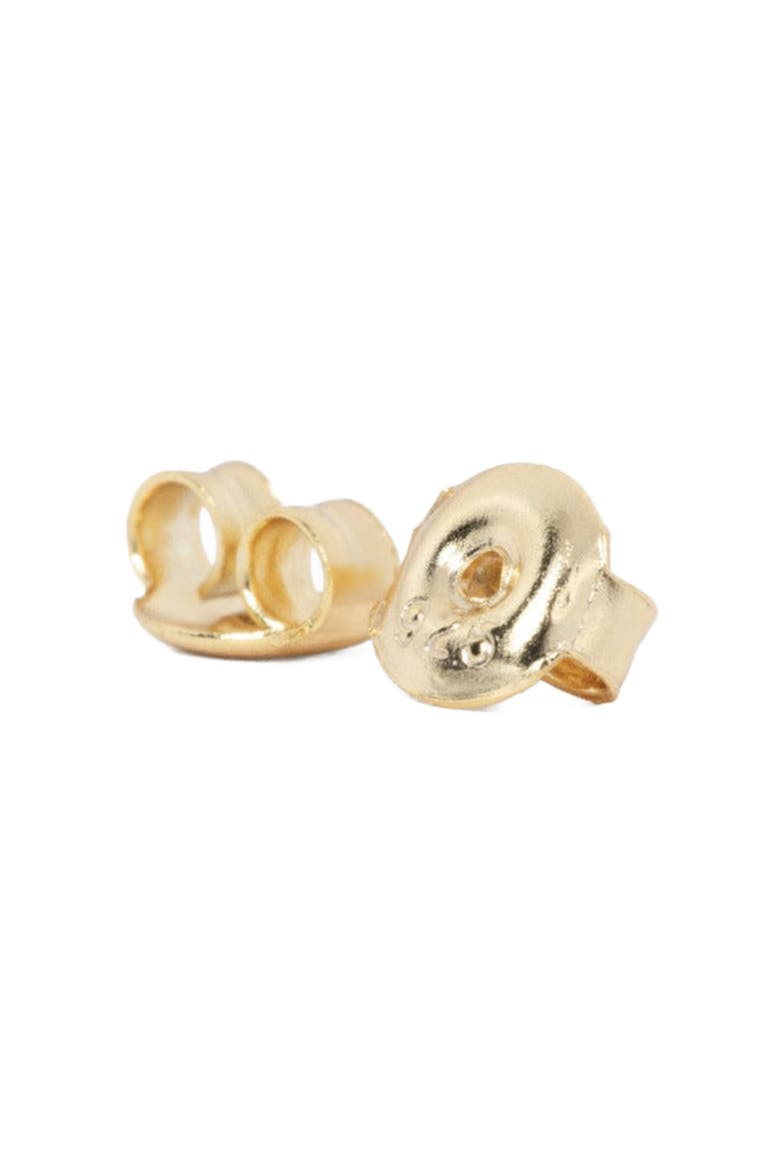 Baguette Moissanite Earrings, Alternate, color, Clear / Gold