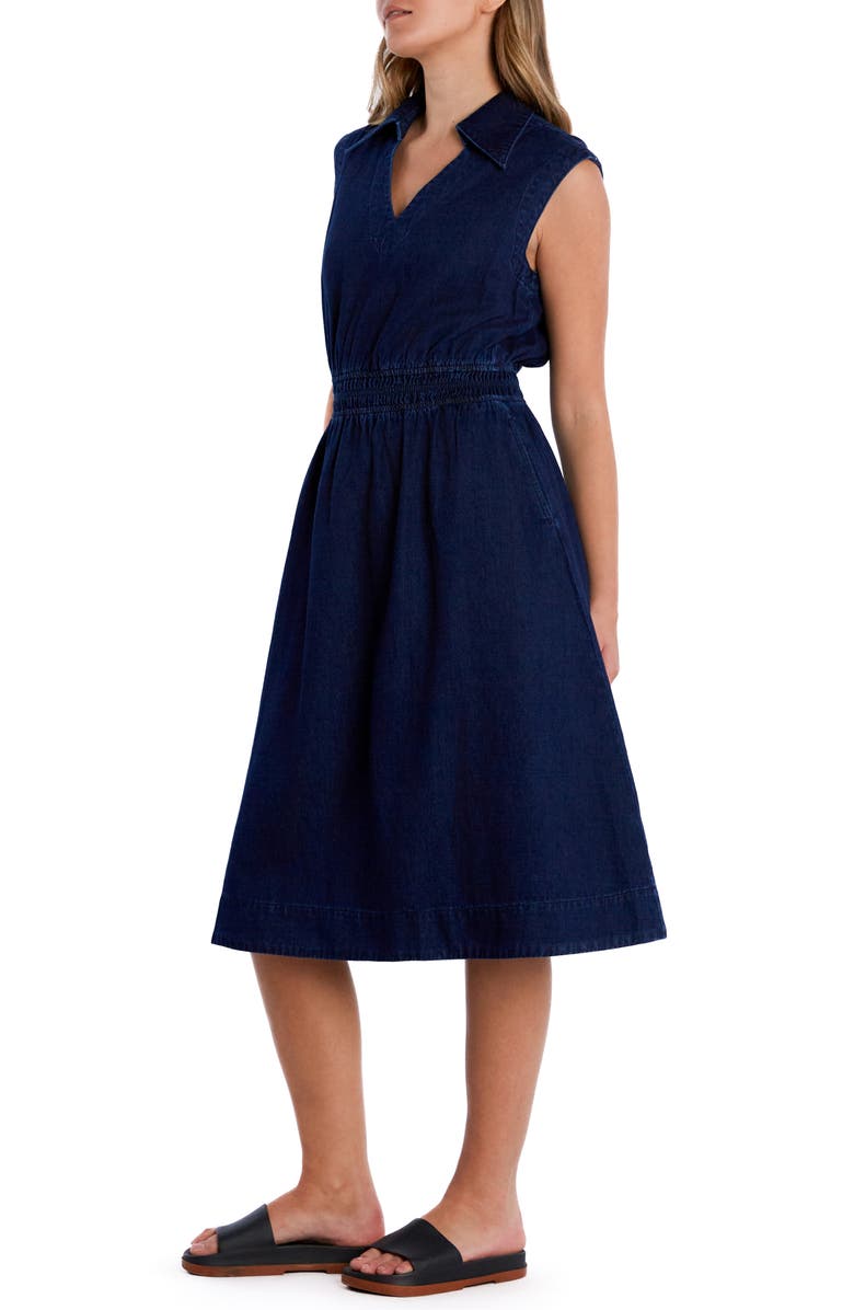 Wash Lab Denim Adeline Denim A-Line Dress, Alternate, color, Adeline Blue
