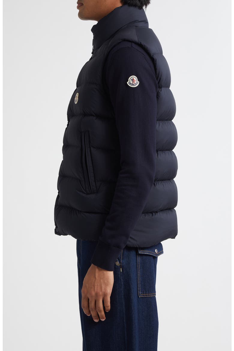 Tibb Down Puffer Vest, Alternate, color, OBSIDIAN BLUE