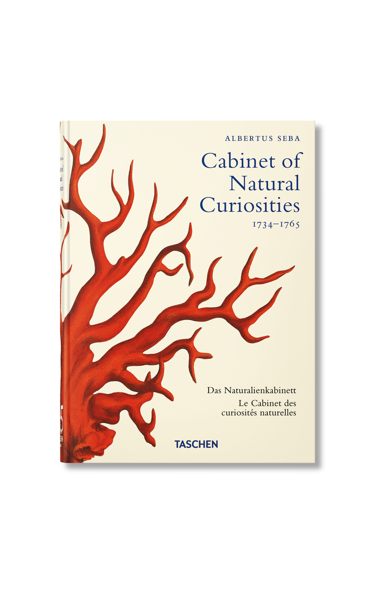 Taschen Seba. Cabinet of Natural Curiosities. 45th Ed., Main, color, Multicolor