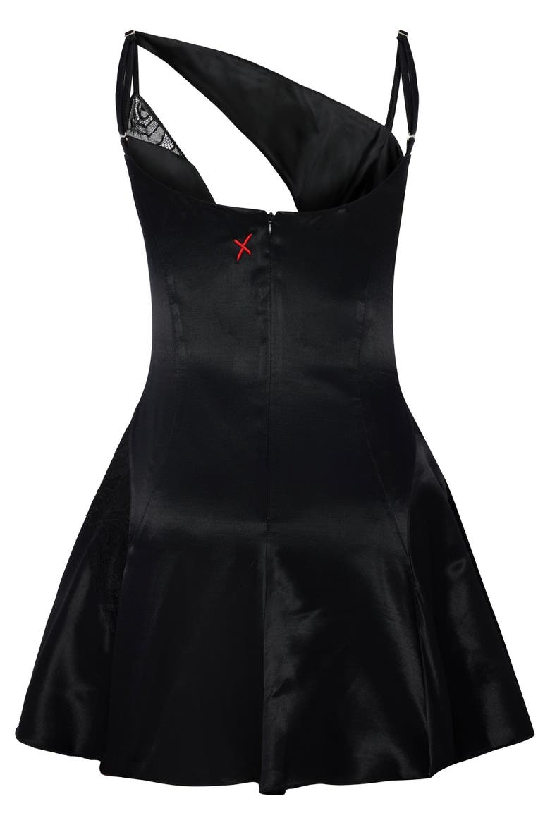 Mini Dress, Alternate, color, BLACK
