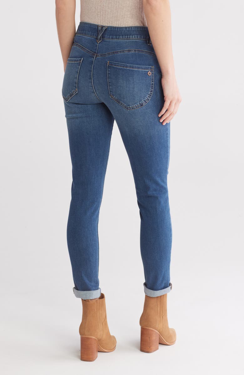 Democracy Ankle Skimmer Roll Cuff Skinny Jeans, Alternate, color,