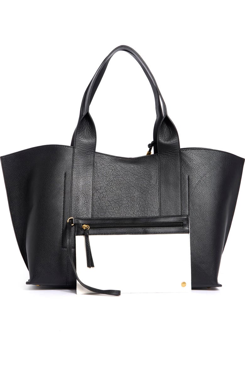 Vince Camuto Ellah Tote Bag, Alternate, color, Black