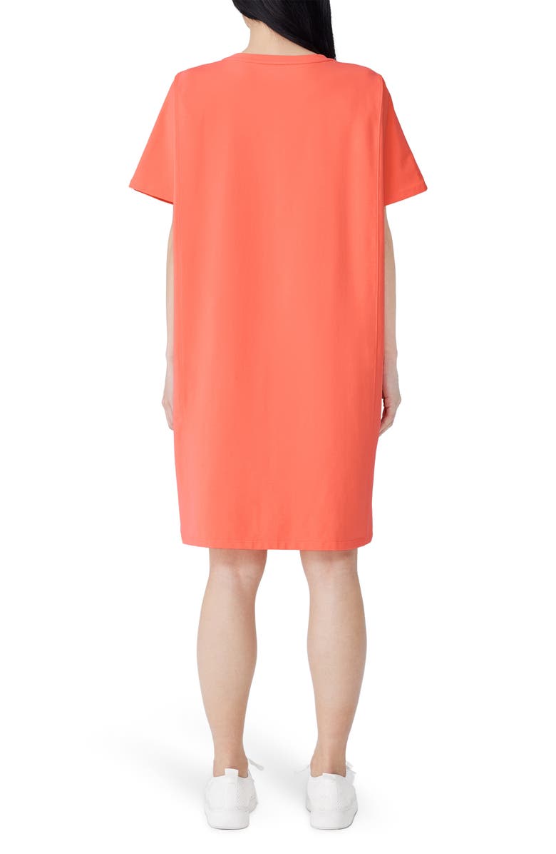 Eileen Fisher Organic Cotton Shift Dress, Alternate, color, 