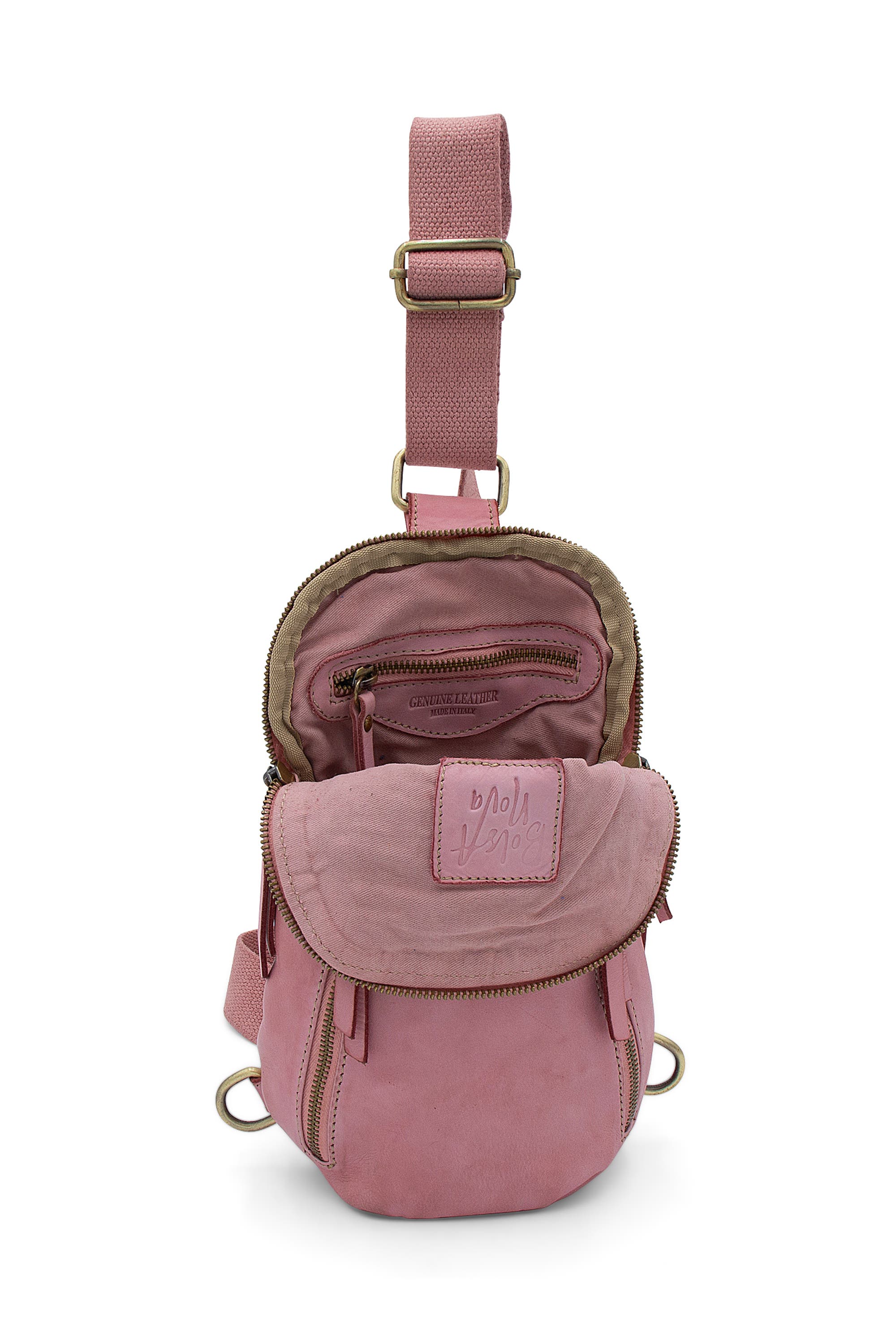 Bolsa Nova Logan Sling, Alternate, color, Blush Pink