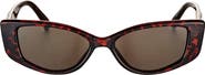 GUESS 54mm Cat Eye Sunglasses