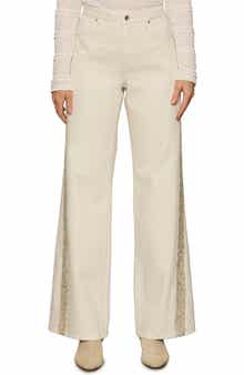 Sanctuary Cadence Shimmer Side Stripe High Waist Jeans
