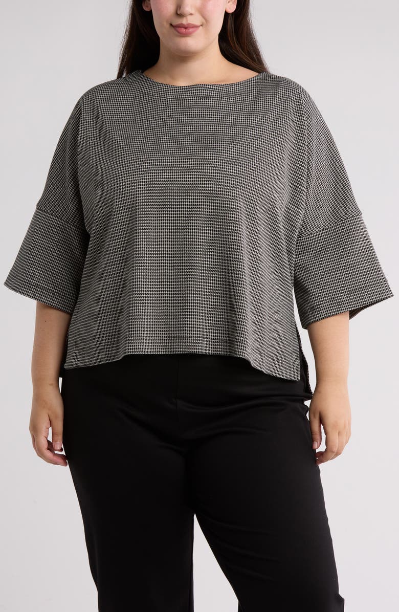 MAX STUDIO Double Knit Top, Main, color, 